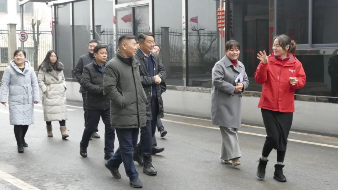 廬江縣副縣長俞德勝蒞臨昊東食品科技走訪調(diào)研